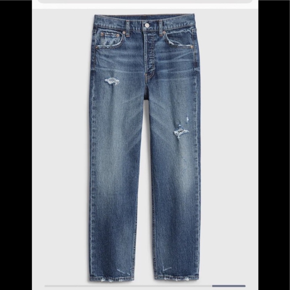 Womens Gap cheeky straight high rise jeans size 25/ size 0